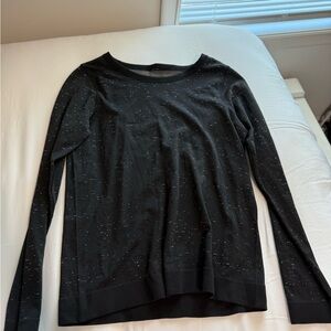 Lululemon Black Speckled Women's Top
